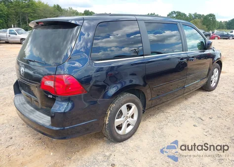 2011 Volkswagen Routan Se из США, поврежденный, VIN 2V4RW3DG6BR691807